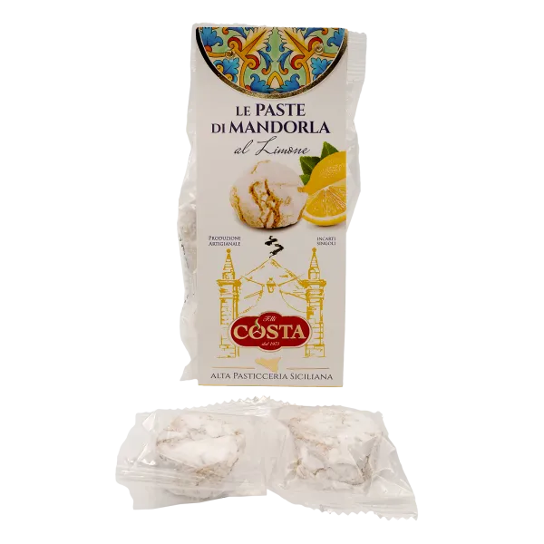 Paste di mandorla al limone