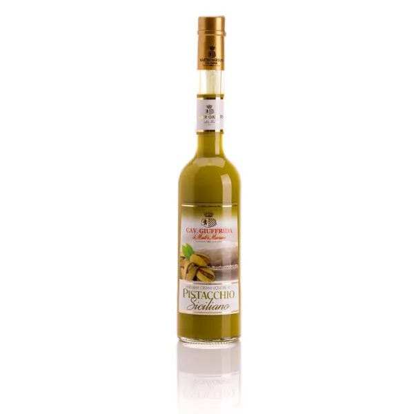 Liquore crema al pistacchio siciliano