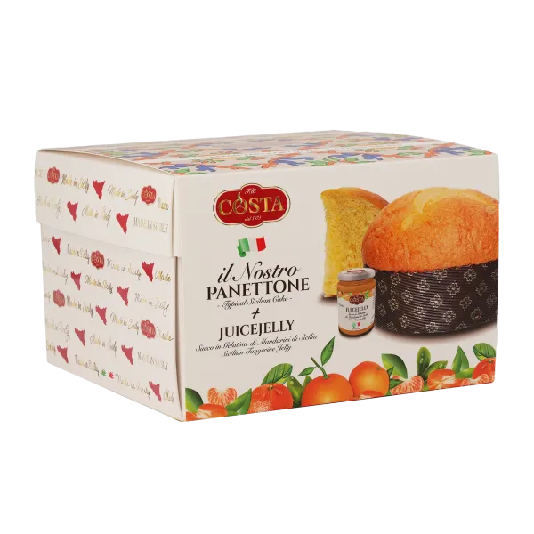 Panettone con juicejelly al mandarino 500 G