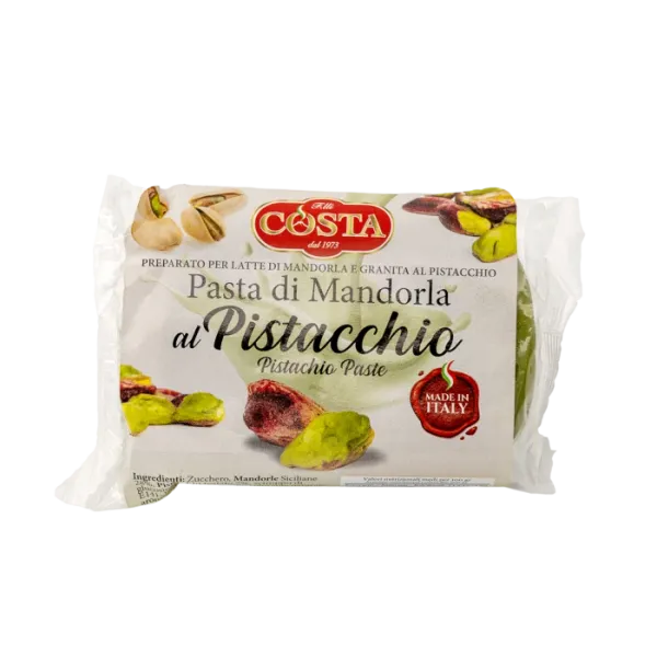 Panetto di pasta di pistacchio